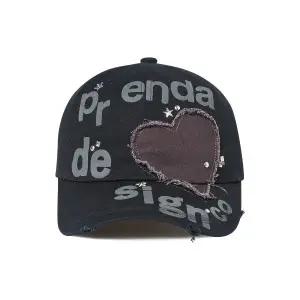 매장정품 PRENDA DESIGN CO VINTAGE BALL CAP BLACK