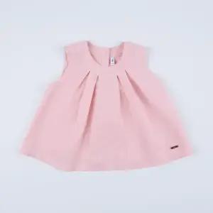 [달퐁]큐비앤맘 맞주름 나시 블라우스 핑크 여름 아기외출복