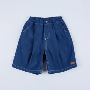 [달퐁]큐비앤맘 주름 7부 데님 팬츠 청바지 아기외출복