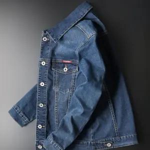 EAMT 남자 청자켓 솔리드 데님 봄가을 오버사이즈 캐주얼 카고 점퍼 YJ1