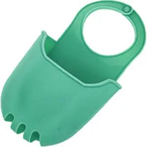 QIEI 싱크대 보관 가방 편리한 효율적인 식기 스펀지 홀더 세척 도구 비누 배수기 액세서리