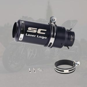 오토바이 머플러 배기 파이프 51mm 먼지 자전거 SC 프로젝트 스트리트용 교체