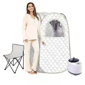 1인 사우나 이동식 홈사우나 훈증기 간이 찜질방