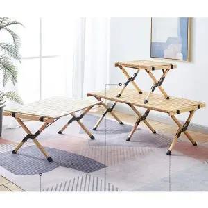 [하프클럽/셀러허브]쿨샵 롤테이블 소나무원목 테이블 소품수납장 S