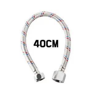 수도연결 양변기고압호스 변기부속품 부품 수도연결관 40CM