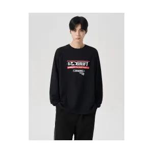 에잇세컨즈 8SECONDS 레이서 그래픽 티셔츠 블랙 1714787