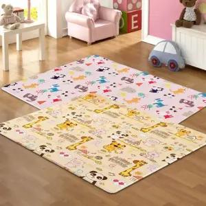 양면 놀이 대 놀이방매트 바닥 유아 거실 안전