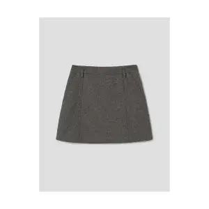 에잇세컨즈 8SECONDS 울라이크 미니 스커트 애쉬 1714571