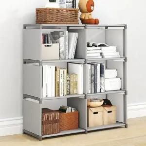 [하프클럽/셀러허브]수납장 책장 다용도 정리대 가정 6단수납장 6칸