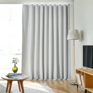 모던하우스 ON 높이조절 셀프맞춤 100% 빛차단 암막커튼 265x240x1P 화이트1233287