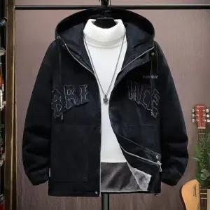 남사친 가을 캐주얼 점퍼 기모 도톰 후드 보온 코트 OP3