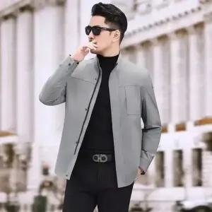 남친 캐주얼 집업 아우터 점퍼 차이나카라 봄가을 재킷 상의 OP3