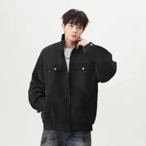 남사친 가을 바이커 바람막이 코트 차이나 잠바 디트로이트 남녀 상의 MF3