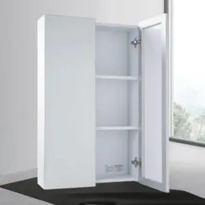 [SBD] 유백색장 화장실 수건장 수납장 욕실 500x800