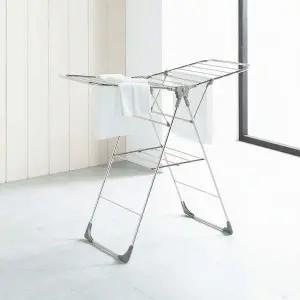 [에이치플러스몰]튼튼한 대형 이불 빨래건조대 접이식 실내 거치대 대용량 건조대