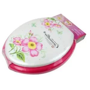 U형 양변기뚜껑 쿠션변기커버 중형 소프트 카바 자주