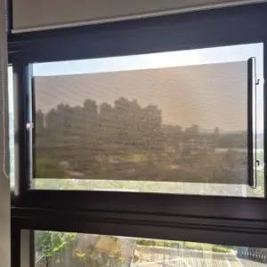 부착식블라인드 무타공 부착 롤업 블라인드 햇빛차단 커튼 58x125