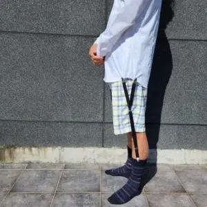 남성 정장 와이셔츠 고정 멜빵 셔츠 빠짐방지 밴드 서스펜더