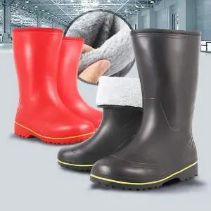 신조이방한 겨울 선상낚시 물장화 부츠 민물 바다 긴 주방장화