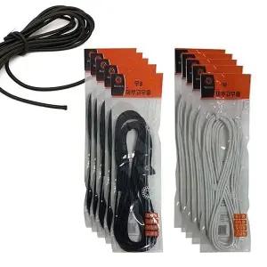 [콩심팥심]둥근면밴드 마루고무줄 3m 5개