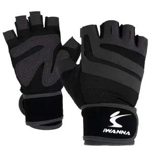 i워너GD300 이중밴드 트레이닝장갑 블랙 헬스글러브