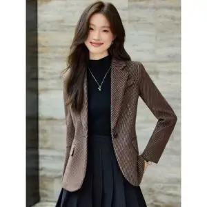 여친 오피스룩 가을 상의 정장 코트 재킷 BE3
