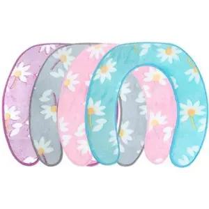 패브릭변기커버 꽃 변기커버(U형 )_대