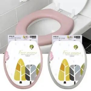 모던변기커버 특대형 변기커버 O형 시트변기 앞막힘 따뜻한