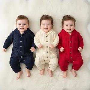 프리미엄 꽈배기 카라넥 니트 우주복 303933