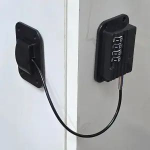 안전잠금 서랍잠금 열림방지 다이얼 와이어 잠금장치