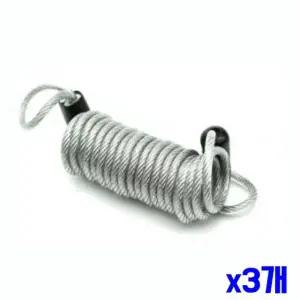 WL 튼튼한 와이어 잠금고리 1M x3개 자전거잠금와이어