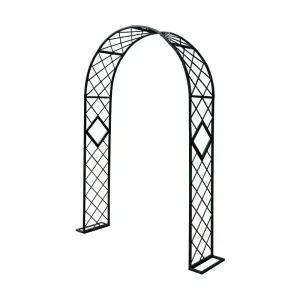 식물지지대 아치형 철제 아치 장미 가든 울타리 화단