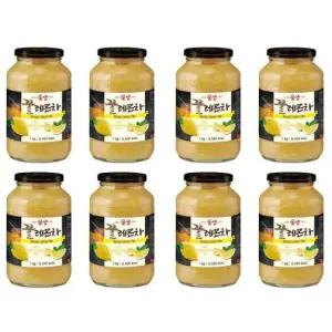 과일차 꽃샘 꿀레몬차 1kg 8개