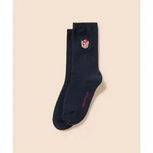 빈폴 BEANPOLE 키즈 곰돌이 자수 양말 네이비 (BI61KTU05R) BI61KTU05R 290701