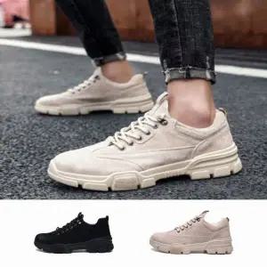 남성 스웨이드 가벼운 단화 데일리 캐주얼화 운동화 신발