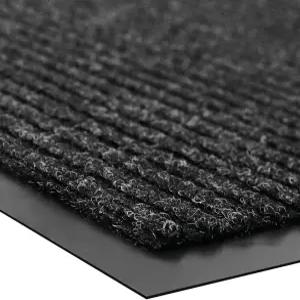 유니마트 교통 가드 도어 매트 3피트 x 5피트 튼튼한 방수 얼룩 및 변색 방지 웰컴 내구성 있는 고무