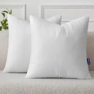 밀레 2개 세트 18x18인치 부직포 장식용 거실용 베개 삽입물