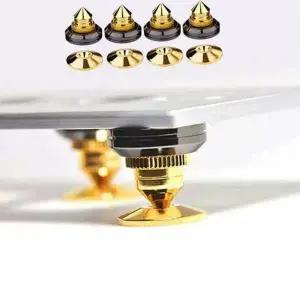 [RIZPICK]거치대 스파이크 받침대 진동 스피커 음향 흡수 진동방지받침대