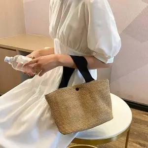 여름 라탄 작은 보세 가방 데이트 패션 코디 미니백