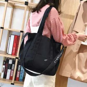 새학기 여대생 어깨 가방 숄더 데일리 패션 천가방 에코백숄더백