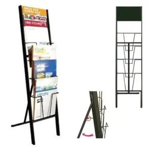 전단지거치대 카다로그 거치대 전단지 잡지 꽂이 팜플렛 진열대