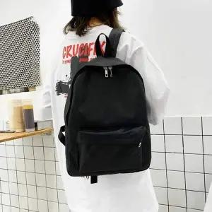 직장인 대학생 캐주얼 무지 백팩 코디 쉬운 데일리백 저렴한가방