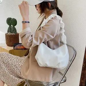 여대생 유니크룩 포인트 디자인 끈가방 미니 숄더백