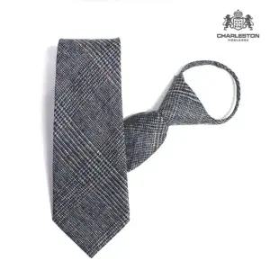 남성용 무지 넥타이 단색 비즈니스 정장용 액세서리