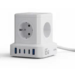 큐브멀티탭 AC490 4000W 고용량멀티탭 USB고속충전기 멀티콘센트