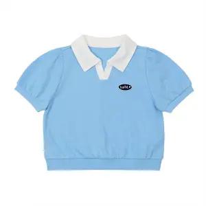 [티파니](강남점)연블루 배색카라 TS(T52KKT030)