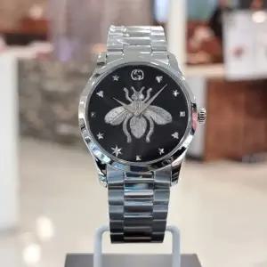 [대구백화점][구찌]G-타임리스 꿀벌 메탈 남성시계(YA1264136)