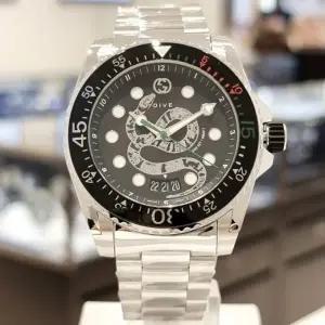 [대구백화점][구찌]다이브 킹스네이크 메탈 남성시계(YA136218)