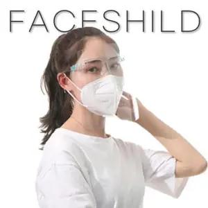 보안경 페이스 쉴드 안경형 투명 얼굴가리개