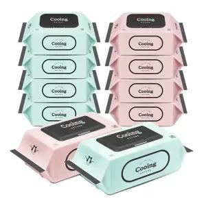 쿠잉 네이처 물티슈 캡형 120매 10팩